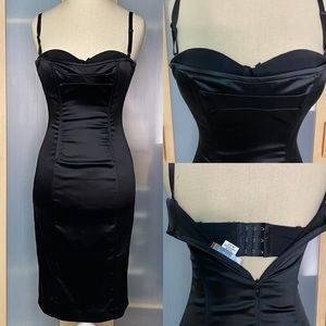 Perfect Little Black Dress with Bustier